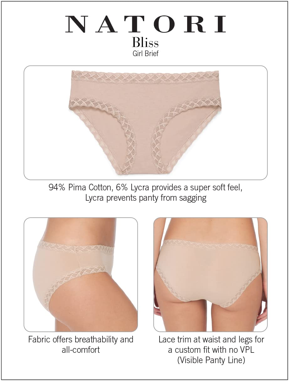 Natori Women's Bliss Girl Brief 3-Pack - Image 4